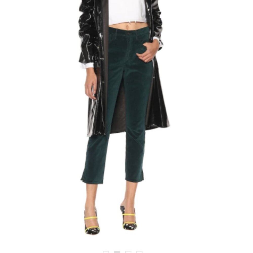 3X1 NYC Three By One W3 Velvet Higher Ground Pants NEW Size 25